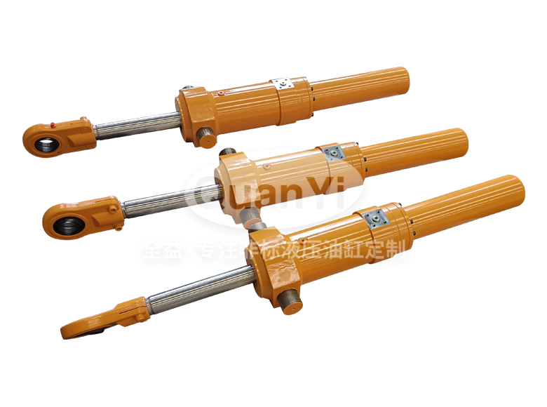 常州全益機(jī)械制造有限公司-閥門(mén)用雙出桿阻尼液壓缸 100-80/45-240100-80/45-240