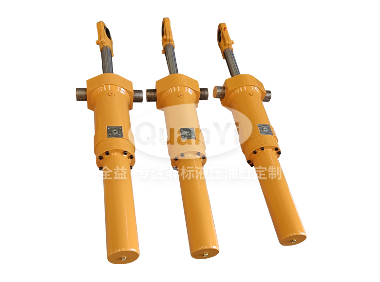 常州全益機(jī)械制造有限公司-閥門(mén)用雙出桿阻尼液壓缸 100-80/45-240100-80/45-240